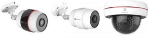 Комплект камер Ezviz Home Plus (C3S + C3C + C4S)